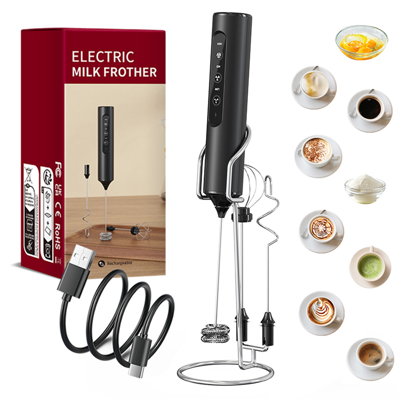 Kitchen Gadgets Tools - 3 in 1 Electric Handheld Milk
