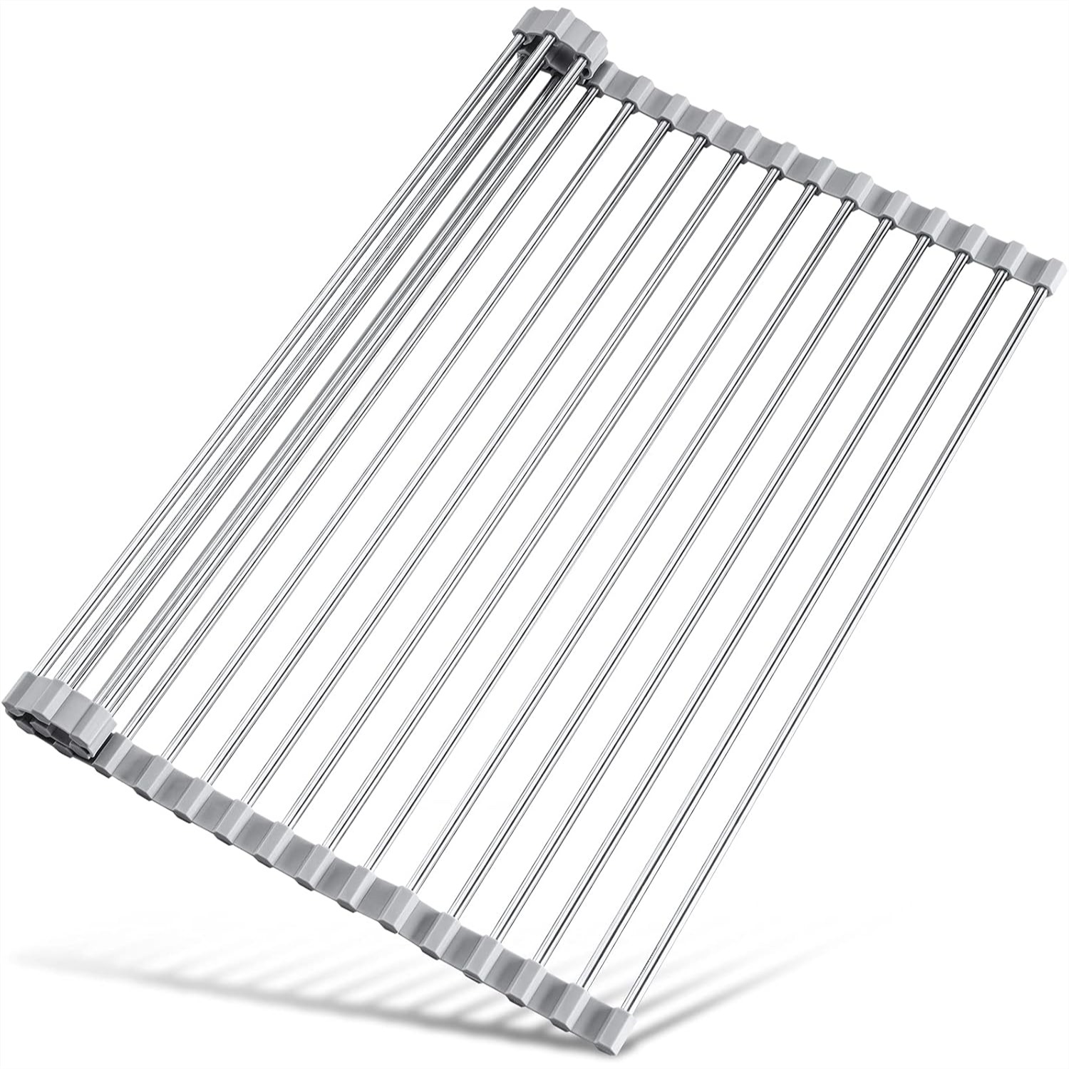 Kitchen Gadgets Images - Roll Up Dish Drying Rack Over