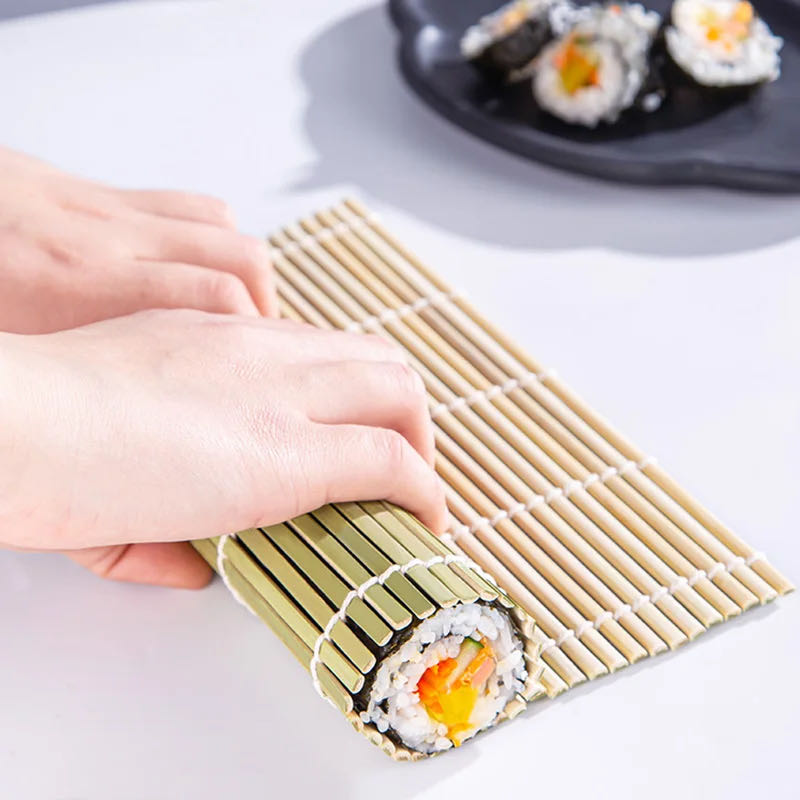 Kitchen Hand Gadgets - DIY Bamboo Sushi Maker Rolling Mat