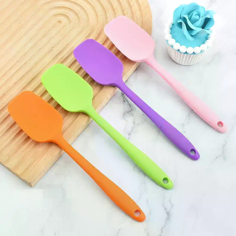 Silicone Spatula Set - Multicolor Food Grade Non Stick Butter