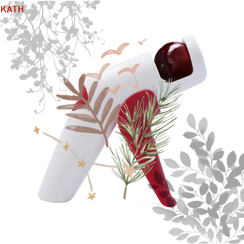 Kitchen Gadgets In - Multi-Function Cherry Red Dates Hawthorn Pitter