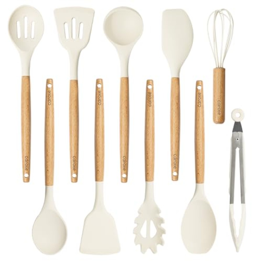 Silicone Spatula Set - Silicone Cooking Utensils Set, Kitchen Utensils