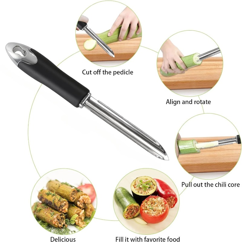 1PC Portable Stainless Steel F - Apple Corer Slicer avis et prix