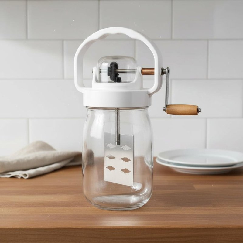 Manual Butter Churner Easy to  - Kitchen Hand Gadgets avis et prix