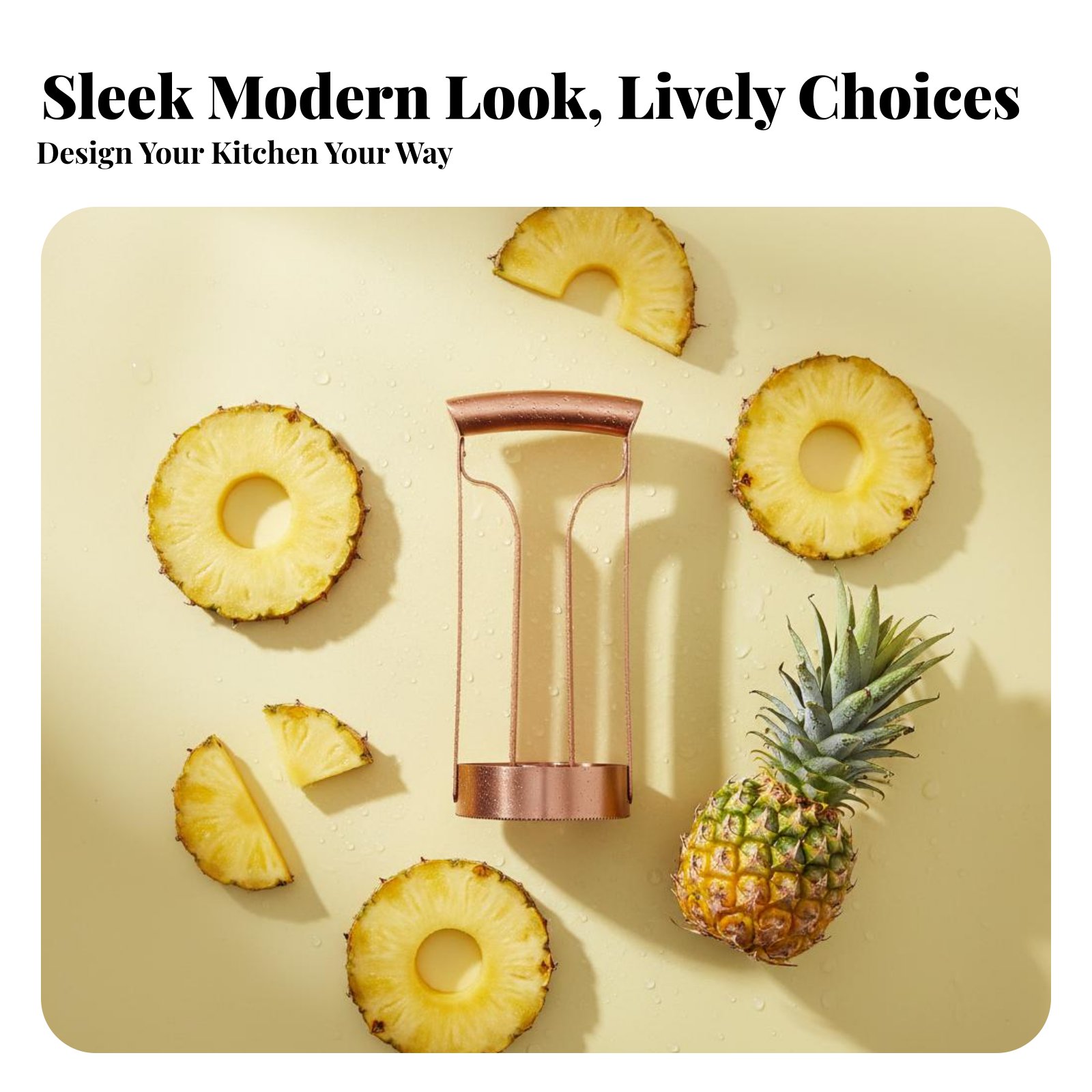 Stainless Steel Pineapple Cutt - Kitchen Gadgets Tools avis et prix