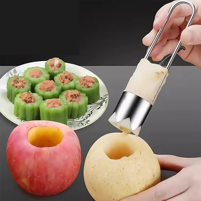 Stainless Steel Fruit Core Rem - Kitchen Gadgets Tools avis et prix