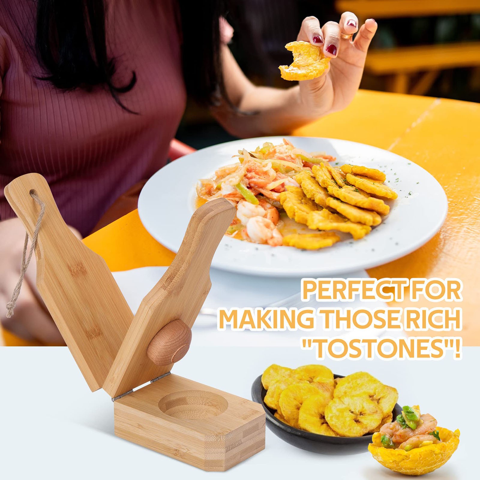 Banana Pancake Maker Hand Pres - Kitchen Hand Gadgets avis et prix