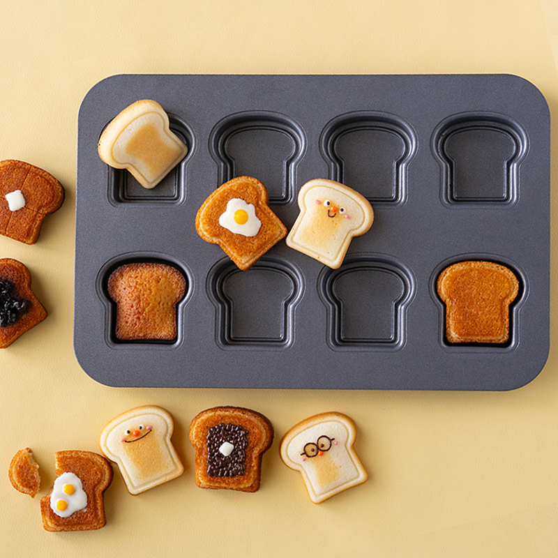 8 Cavity Toast Bread Pattern C - Kitchen Gadgets Tools avis et prix