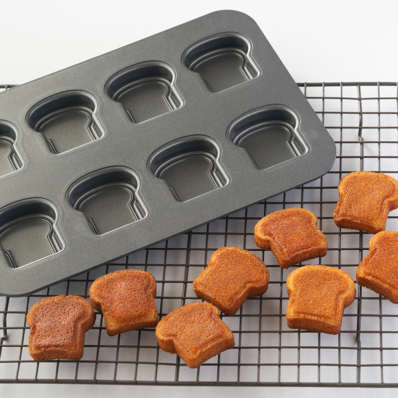 8 Cavity Toast Bread Pattern C - Kitchen Gadgets Tools avis et prix