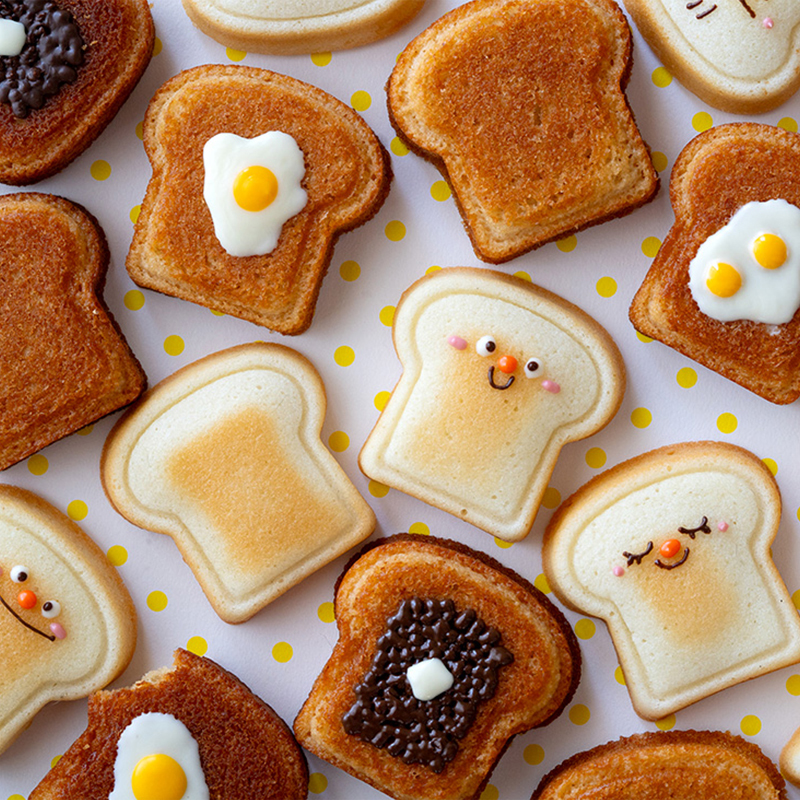 8 Cavity Toast Bread Pattern C - Kitchen Gadgets Tools avis et prix