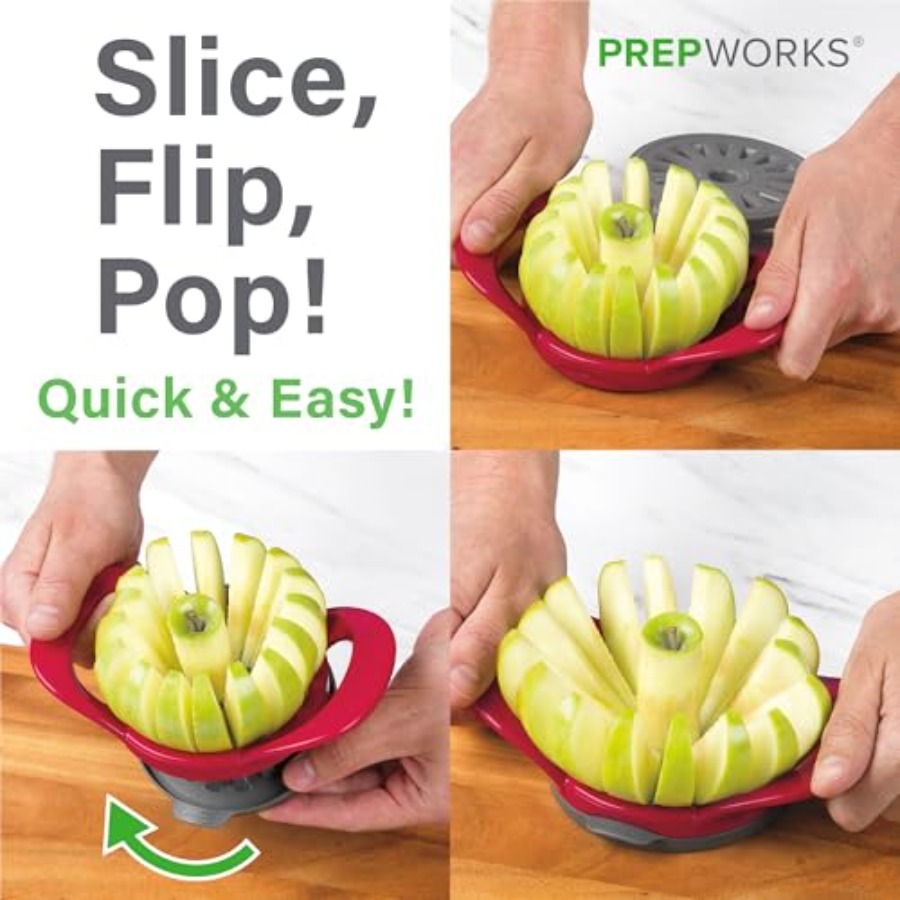PrepWorks Dishwasher Safe Appl - Apple Corer Slicer avis et prix