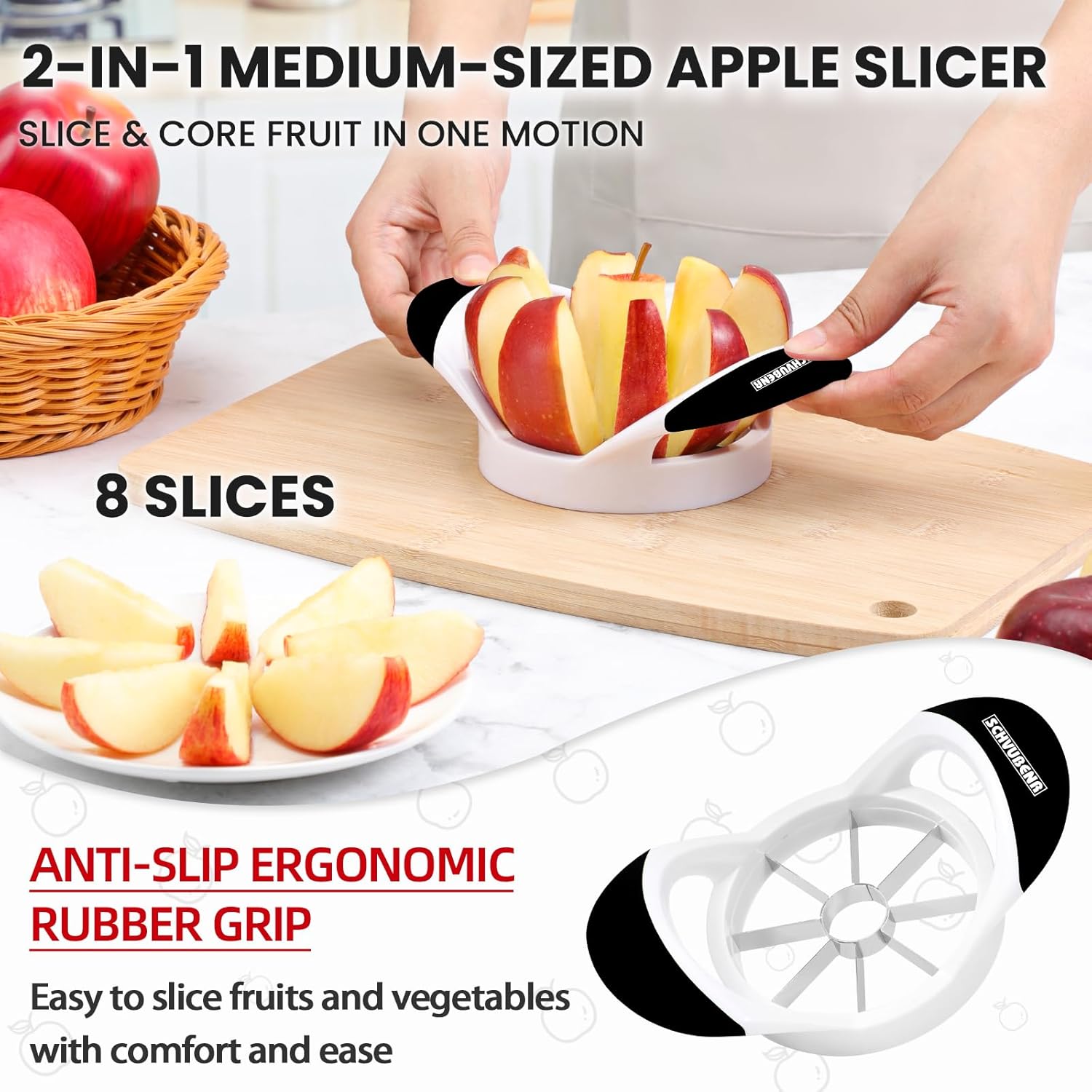 3.5 Inch Apple Slicer - Stainl - Apple Corer Slicer avis et prix