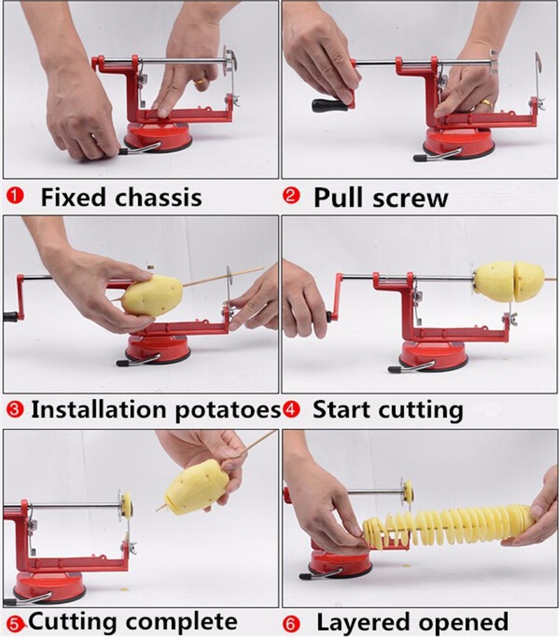 1 Pc Potato Twister Potato Sli - Apple Corer Slicer avis et prix