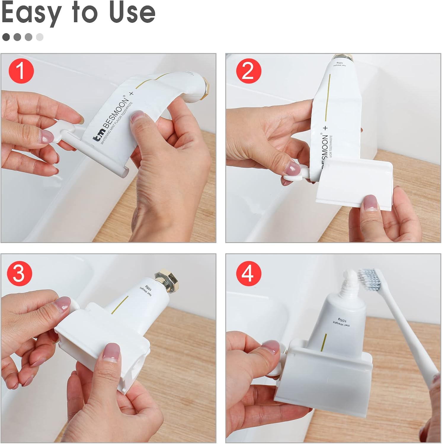 3 PCS Tube Squeezer for Toothp - Kitchen Gadgets Images avis et prix