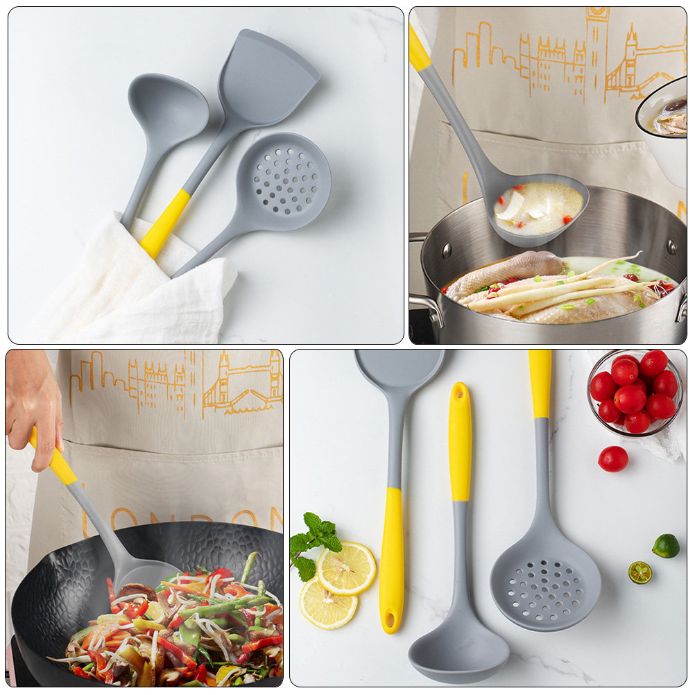 1Set Silicone Cooking Spoon Sp - Silicone Spatula Set avis et prix