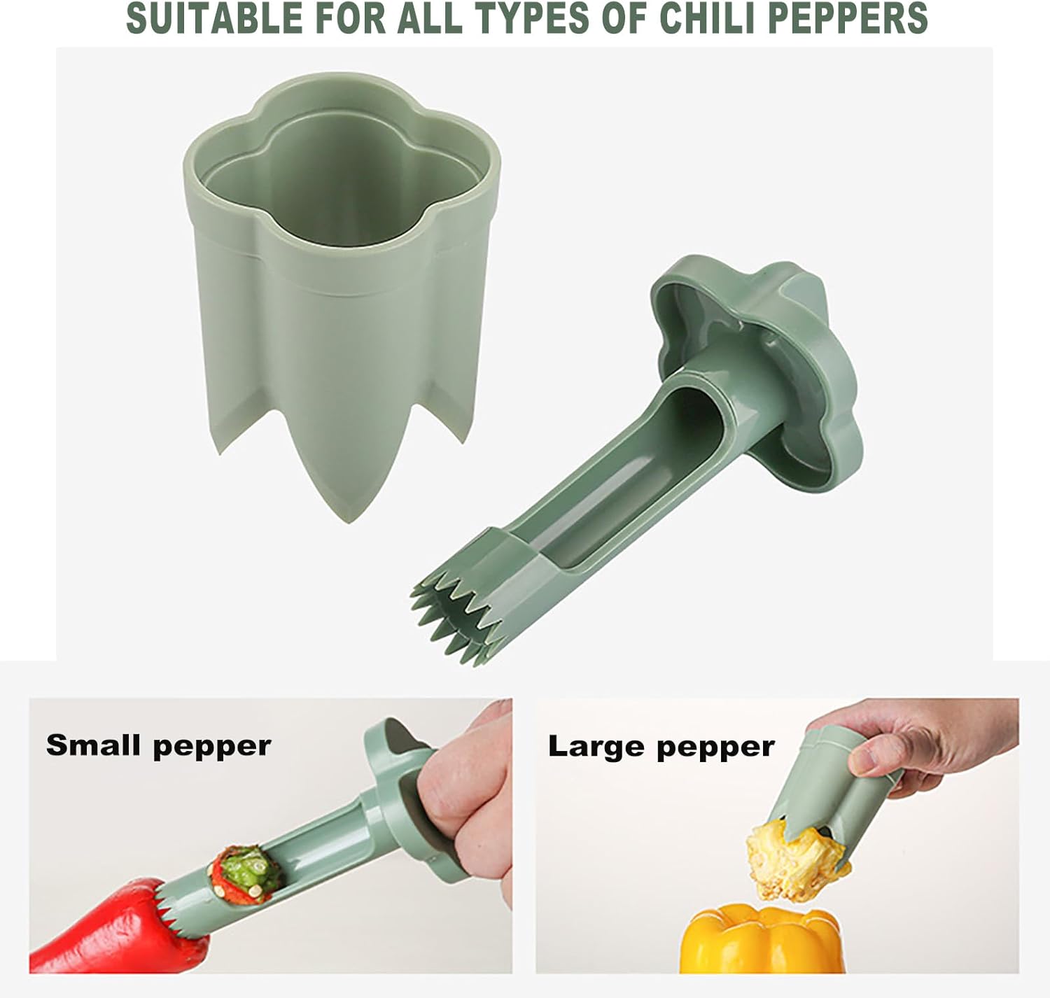 2-in-1 Bell Pepper Corer and S - Kitchen Gadgets Images avis et prix