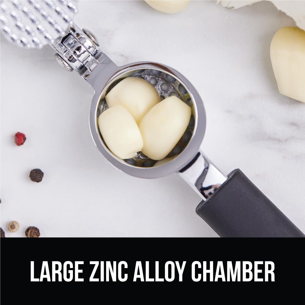 Heavy Duty Garlic Press & Peel - Kitchen Gadgets Images avis et prix