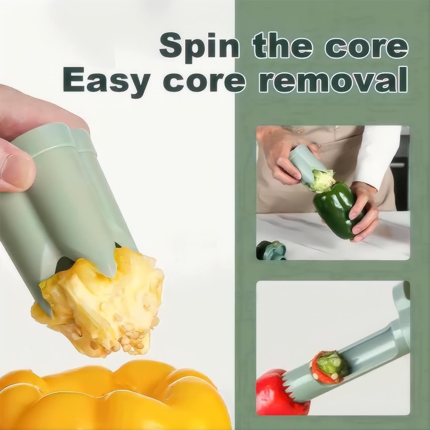 Bell Pepper Corer Tool with Se - Kitchen Gadgets Images avis et prix