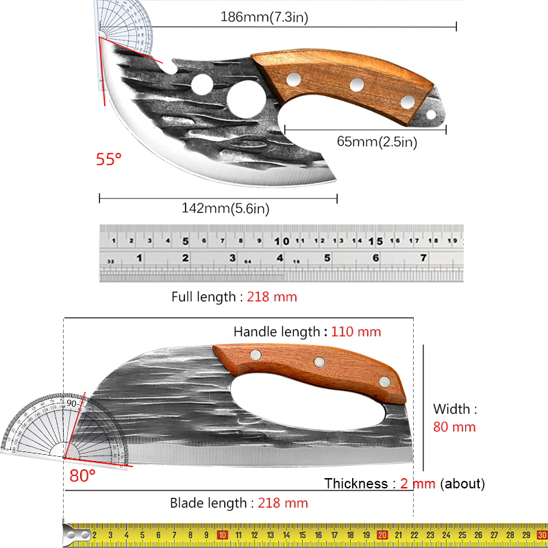 Hand Forged Boning Knife Meat  - Kitchen Hand Gadgets avis et prix