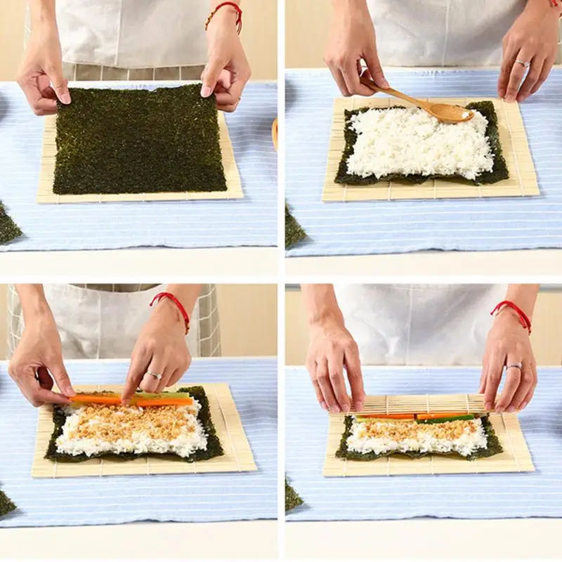 DIY Bamboo Sushi Maker Rolling - Kitchen Hand Gadgets avis et prix