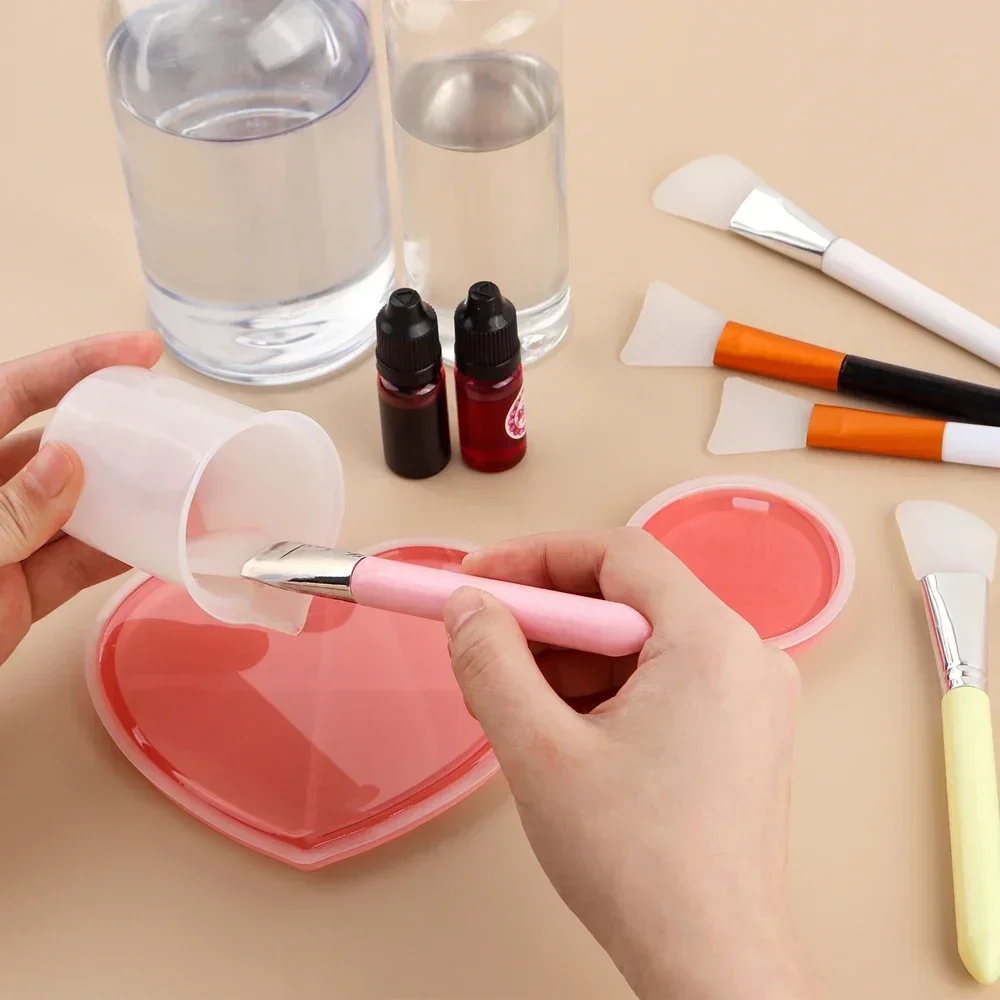 4~6 Pcs/set Silicone Craft Bru - Silicone Spatula Set avis et prix