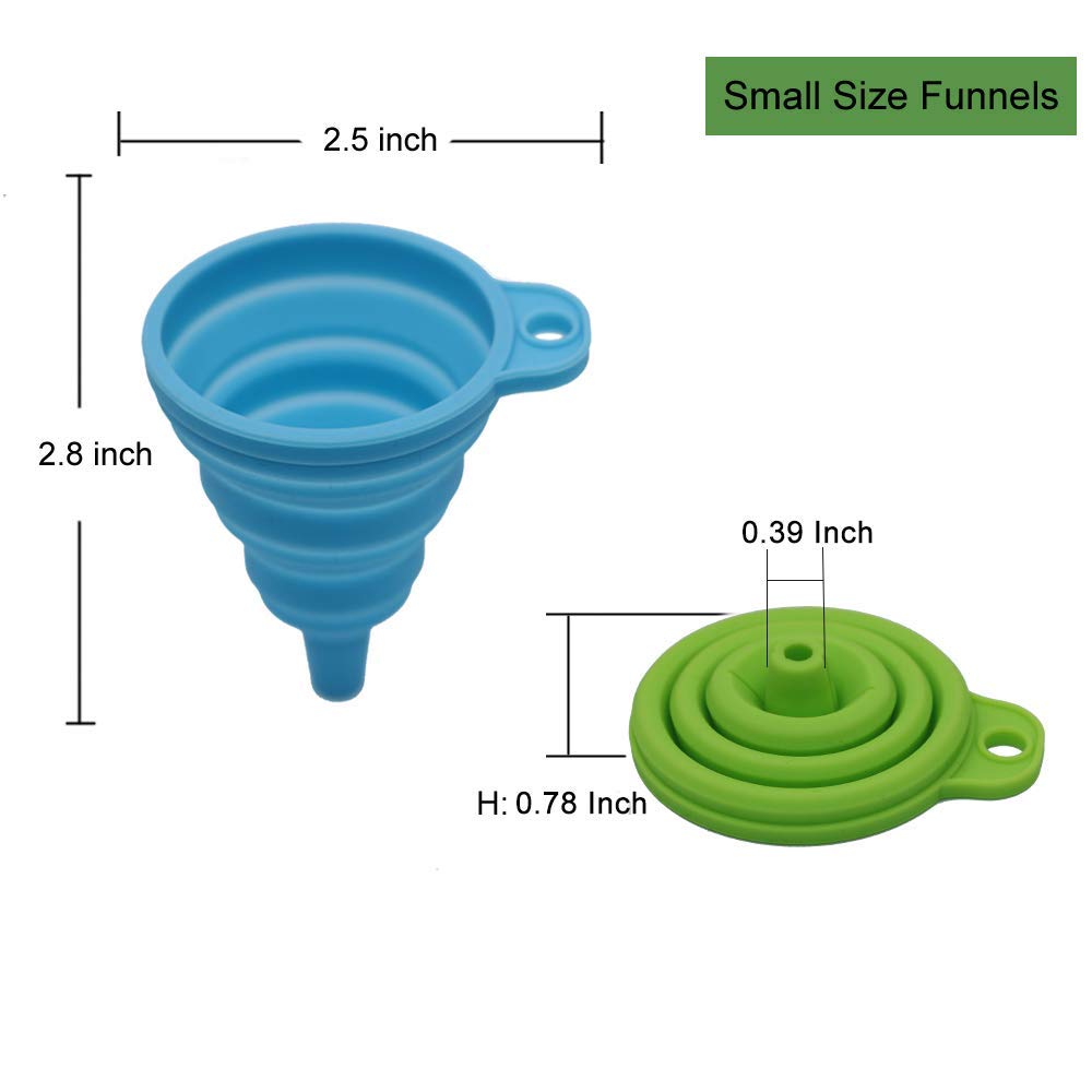 4-Pack Collapsible Silicone Fu - Kitchen Gadgets Images avis et prix