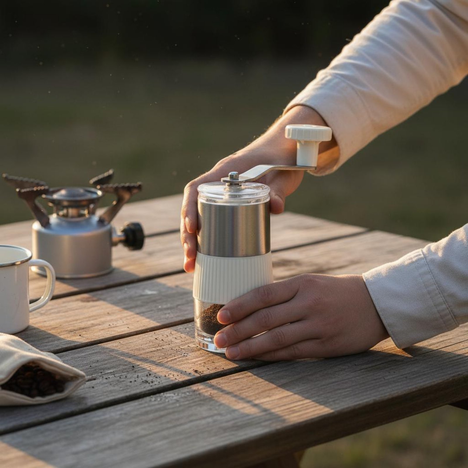 Manual Coffee Grinder Uniform  - Kitchen Hand Gadgets avis et prix