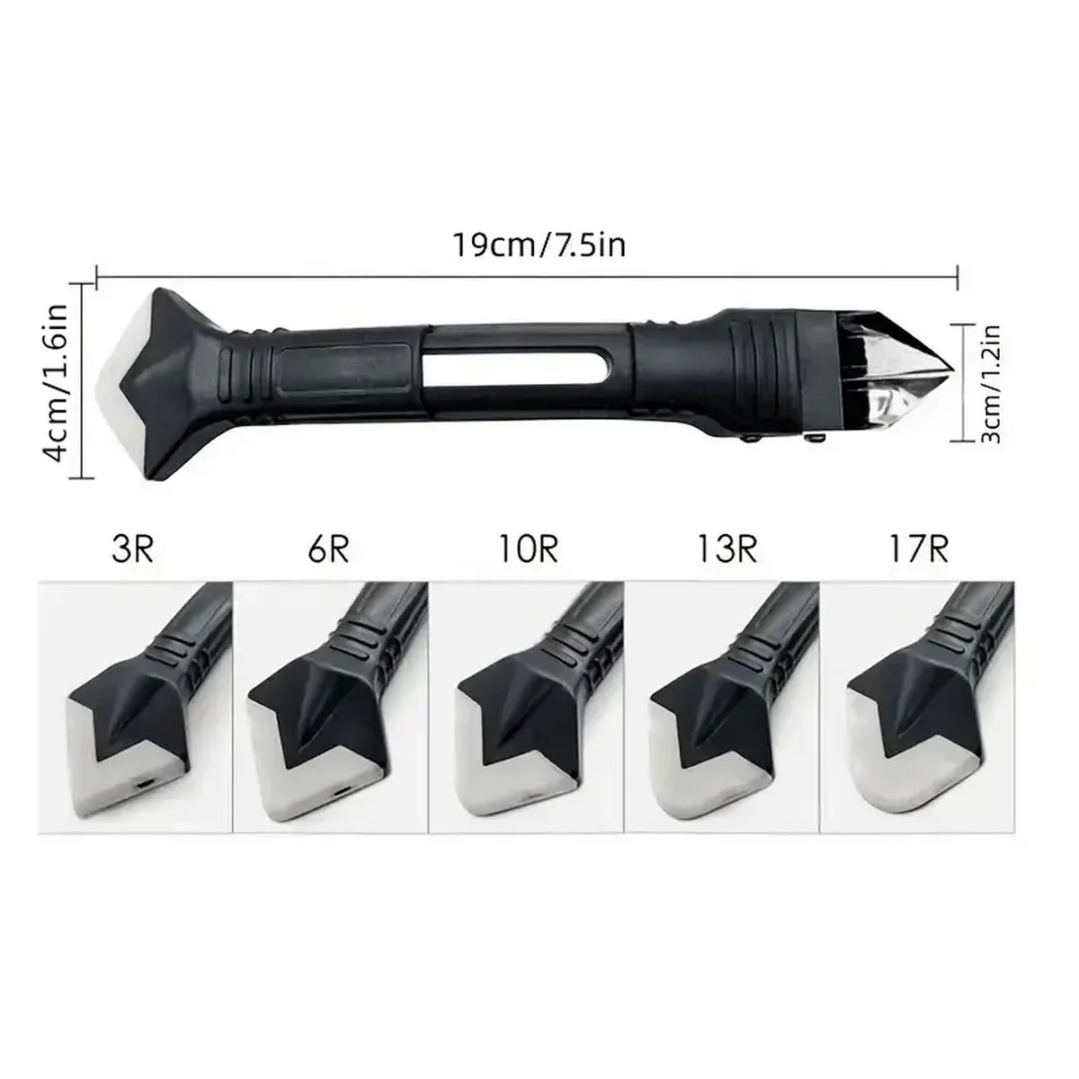 1/2 SET 5-in-1 Metal Head Caul - Silicone Spatula Set avis et prix