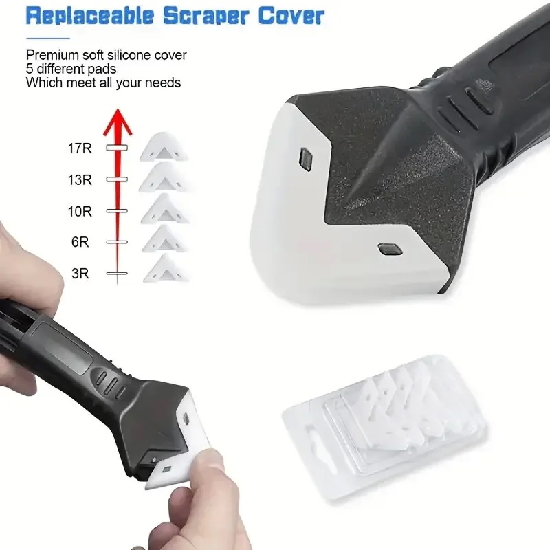 1/2 SET 5-in-1 Metal Head Caul - Silicone Spatula Set avis et prix