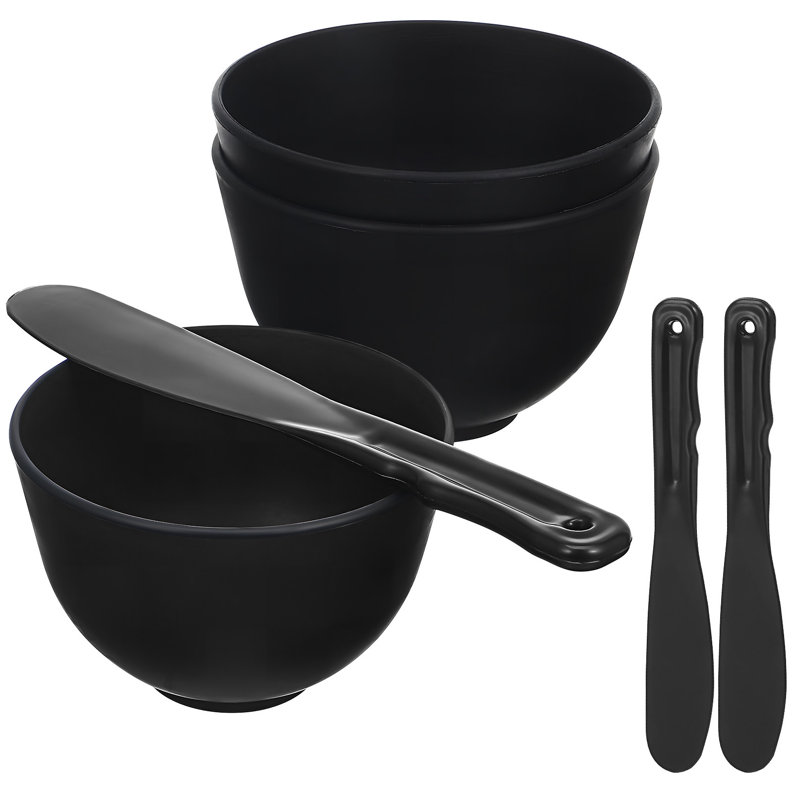 1Set Silicone Facial Mask Mixi - Silicone Spatula Set avis et prix