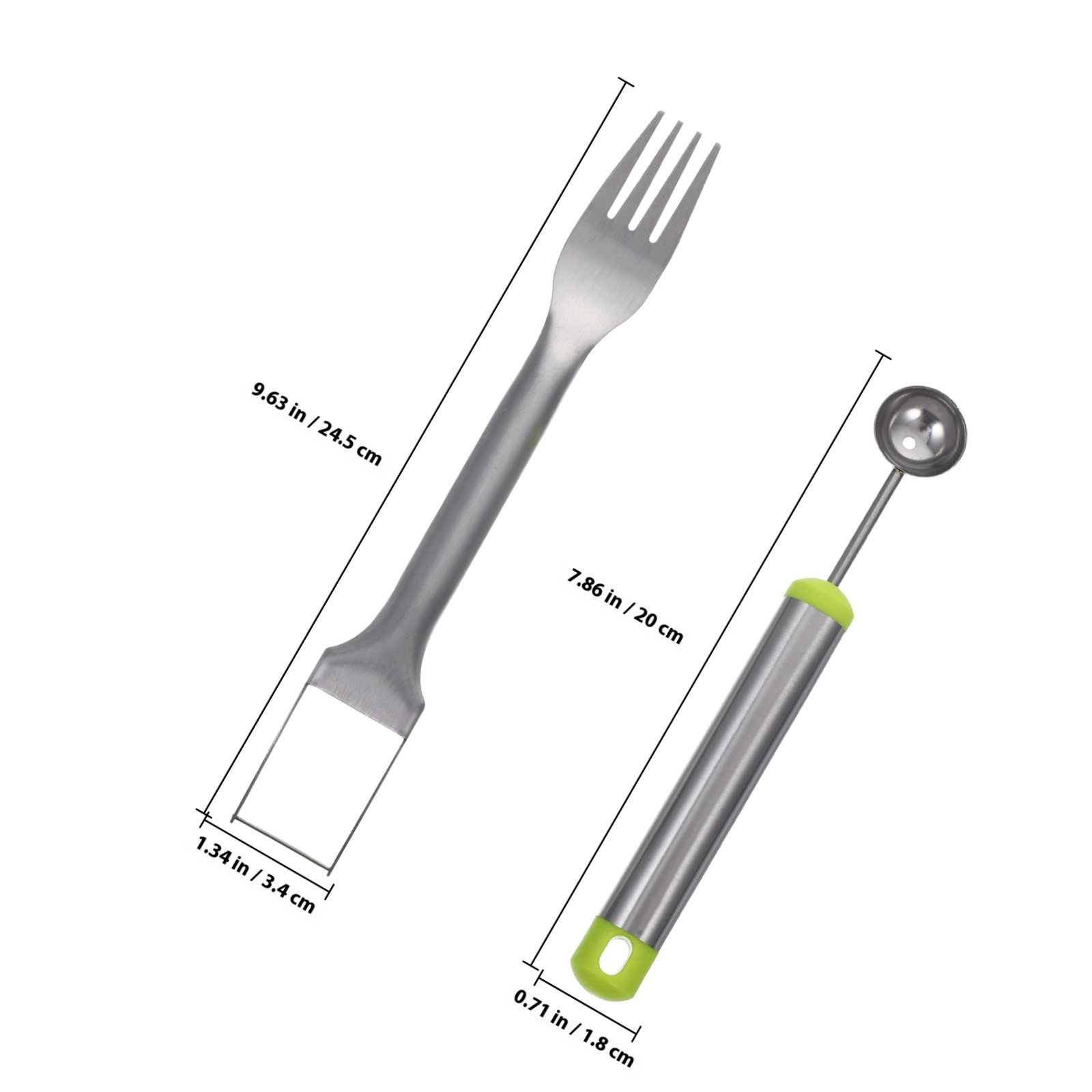 1 Set Of Metal Watermelon Slic - Kitchen Gadgets In avis et prix