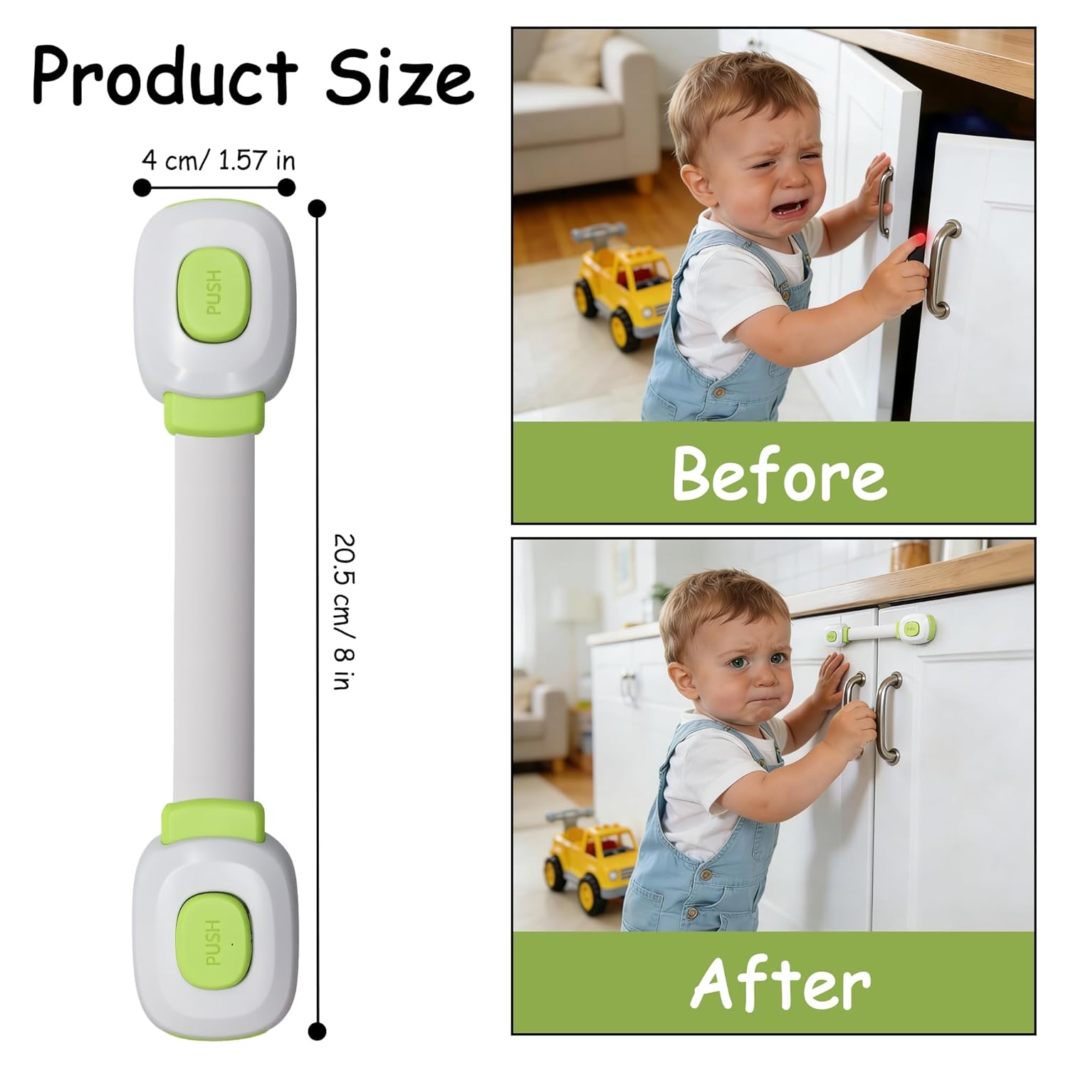 Universal Cabinet Door Lock Ad - Kitchen Gadgets In avis et prix
