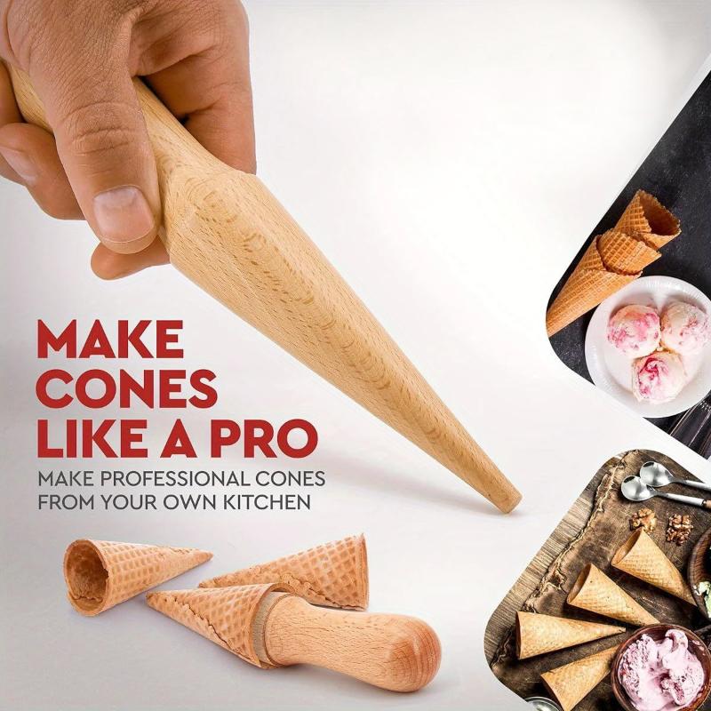 Popular 1pc, Wooden Ice Cream  - Kitchen Gadgets Popular avis et prix