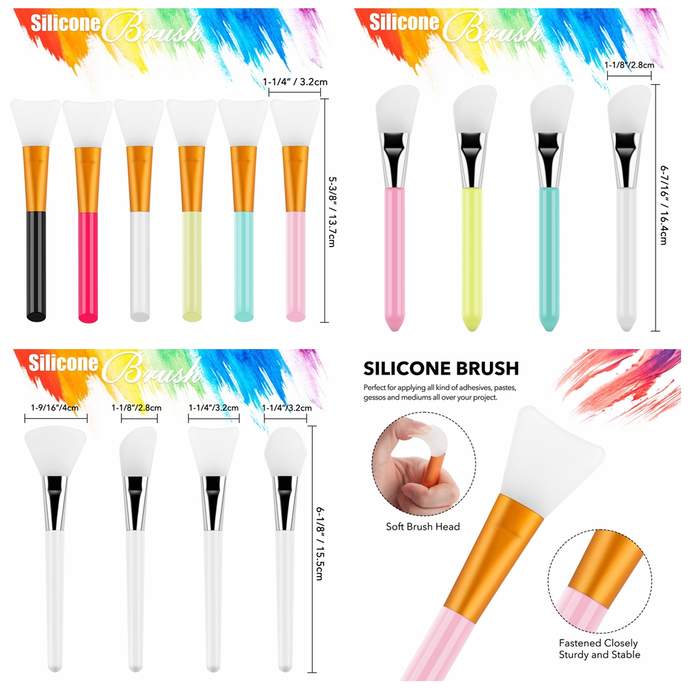 Silicone Craft Brush, Spatula  - Silicone Spatula Set avis et prix